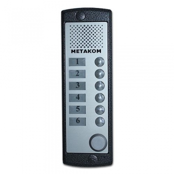 MK6-X-RF Блок вызова аудио MK6-X-RF Блок вызова аудио